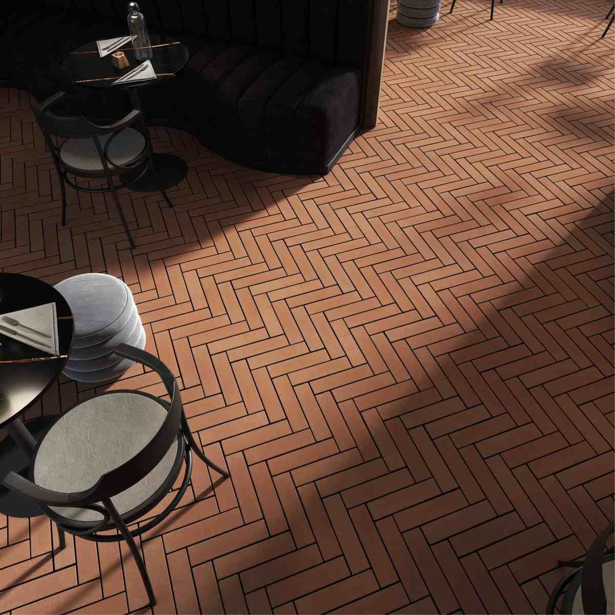 Terracotta vloertegels